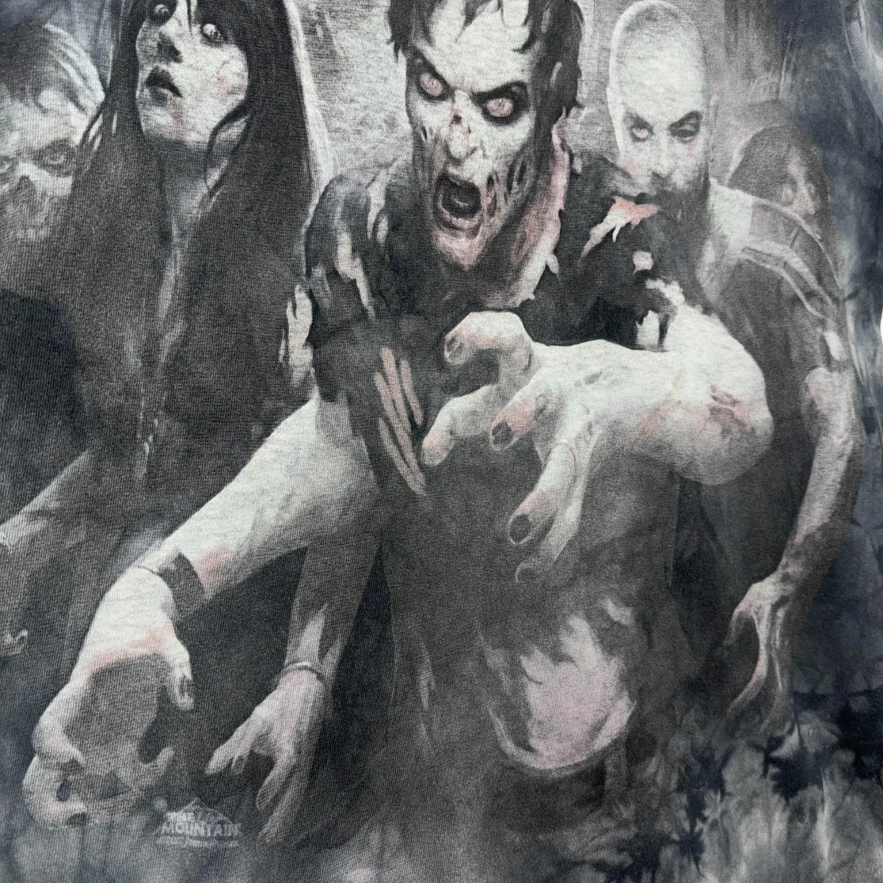 The Mountain Zombie Grafische Tie Dye T-Shirt M – photo 3